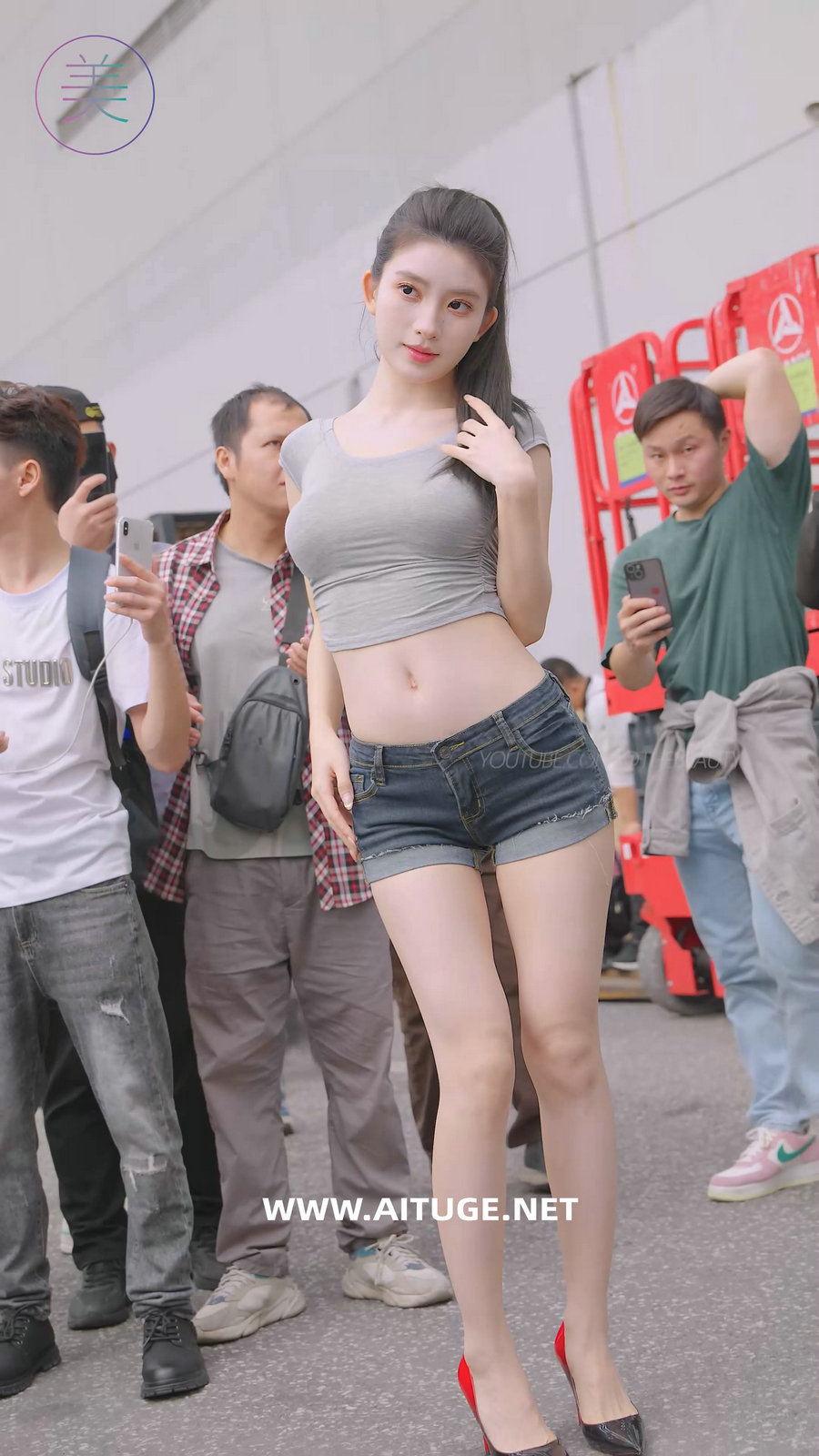 2024 广州车展 网红美女车模 beautyleg LOOKBOOK 59 [185MB]