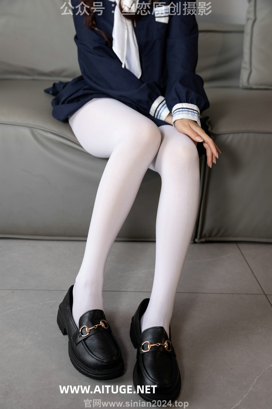 丝恋摄影 No.001 小梦-乐福鞋 厚白丝 [243P1V-4.38GB]