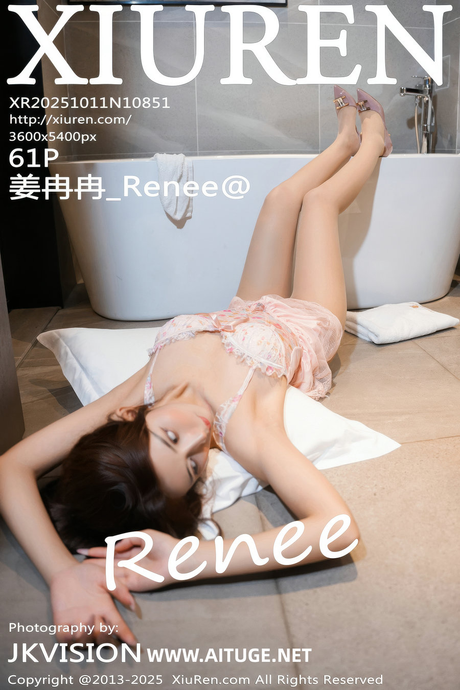 [秀人美媛馆] 2025.10.11 No.10851 姜冉冉_Renee@ [61P686MB]