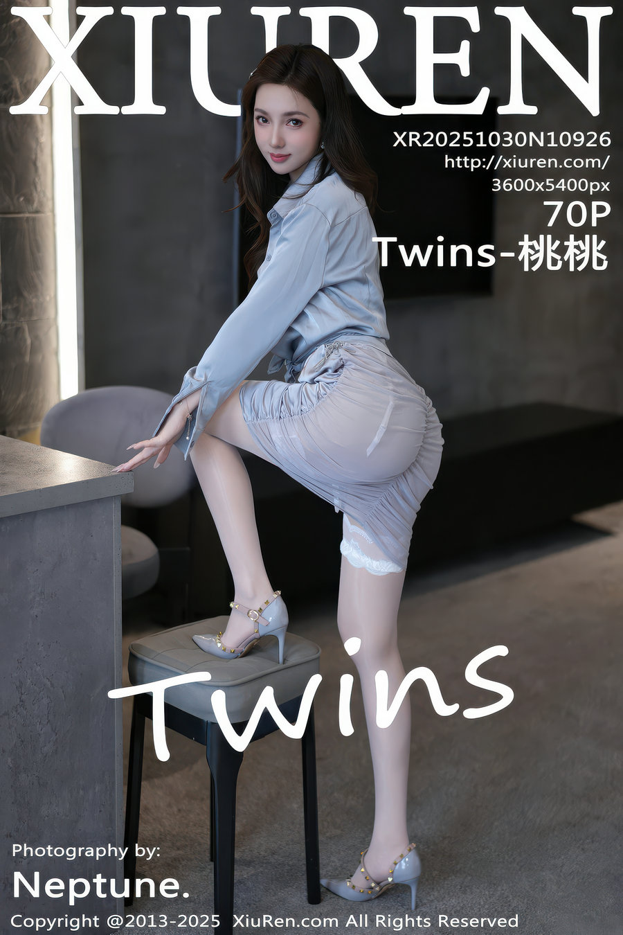 [秀人美媛馆] 2025.10.30 No.10926 Twins-桃桃 [70P721MB]