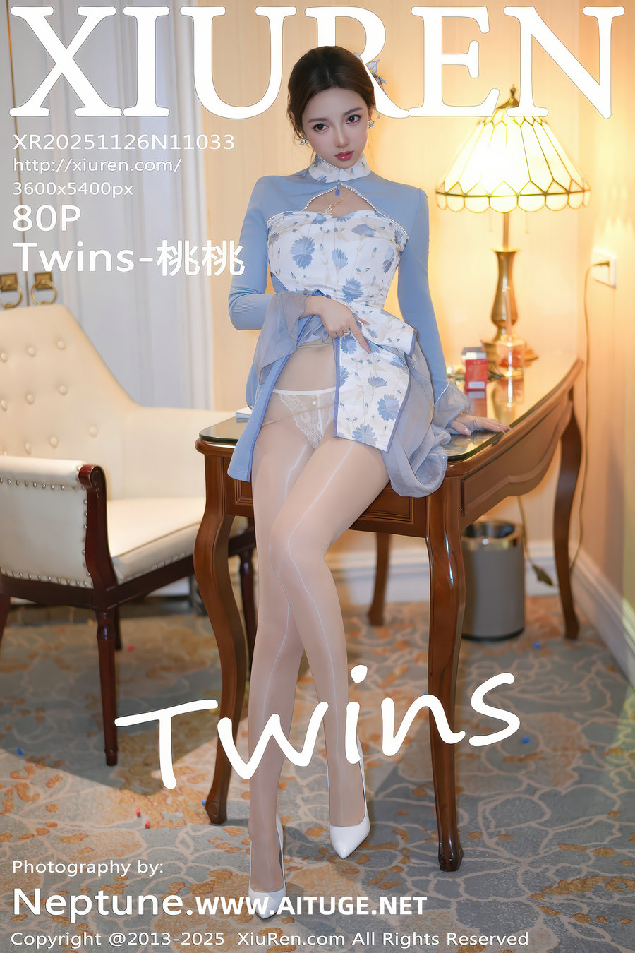 [秀人美媛馆] 2025.11.26 No.11033 Twins-桃桃 [80P850MB]