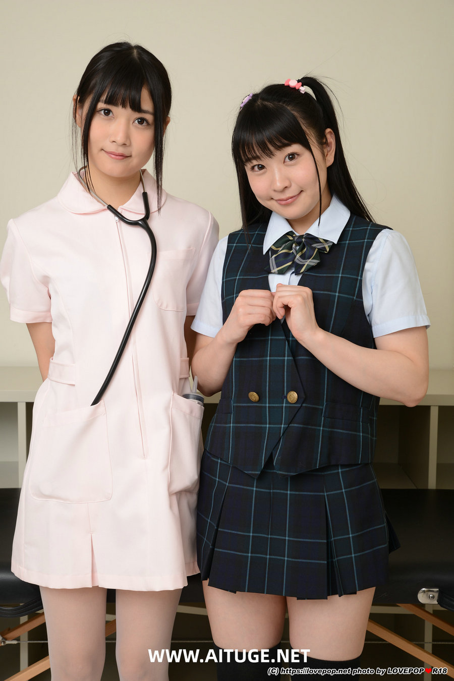[LOVEPOP] Ai Minano 皆野あい & Suzu Yamai 山井すず Photoset 01 [107P45MB]