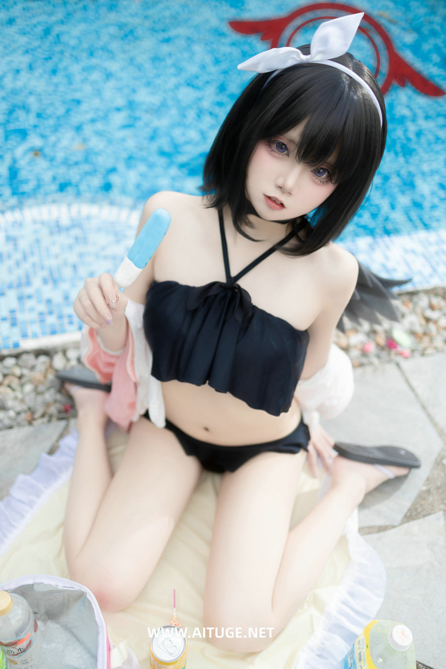 纸悦Etsu_ko - 碧蓝档案 水真白 [28P-246MB]