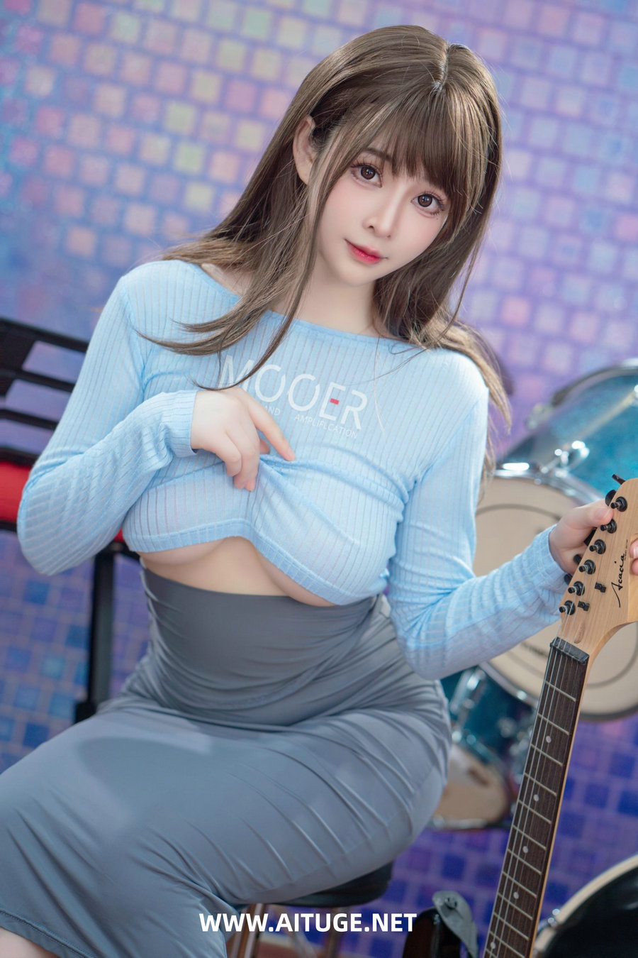 叉子宝宝 - 吉他妹妹 [23P-382MB]