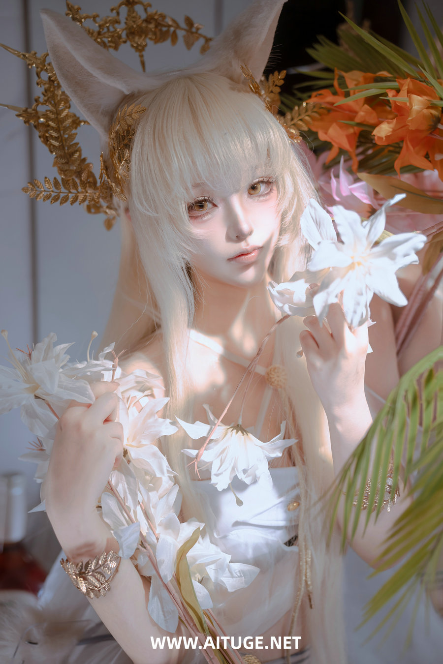 Tsuki_月隐 - 忍冬泳装 [33P-259MB]