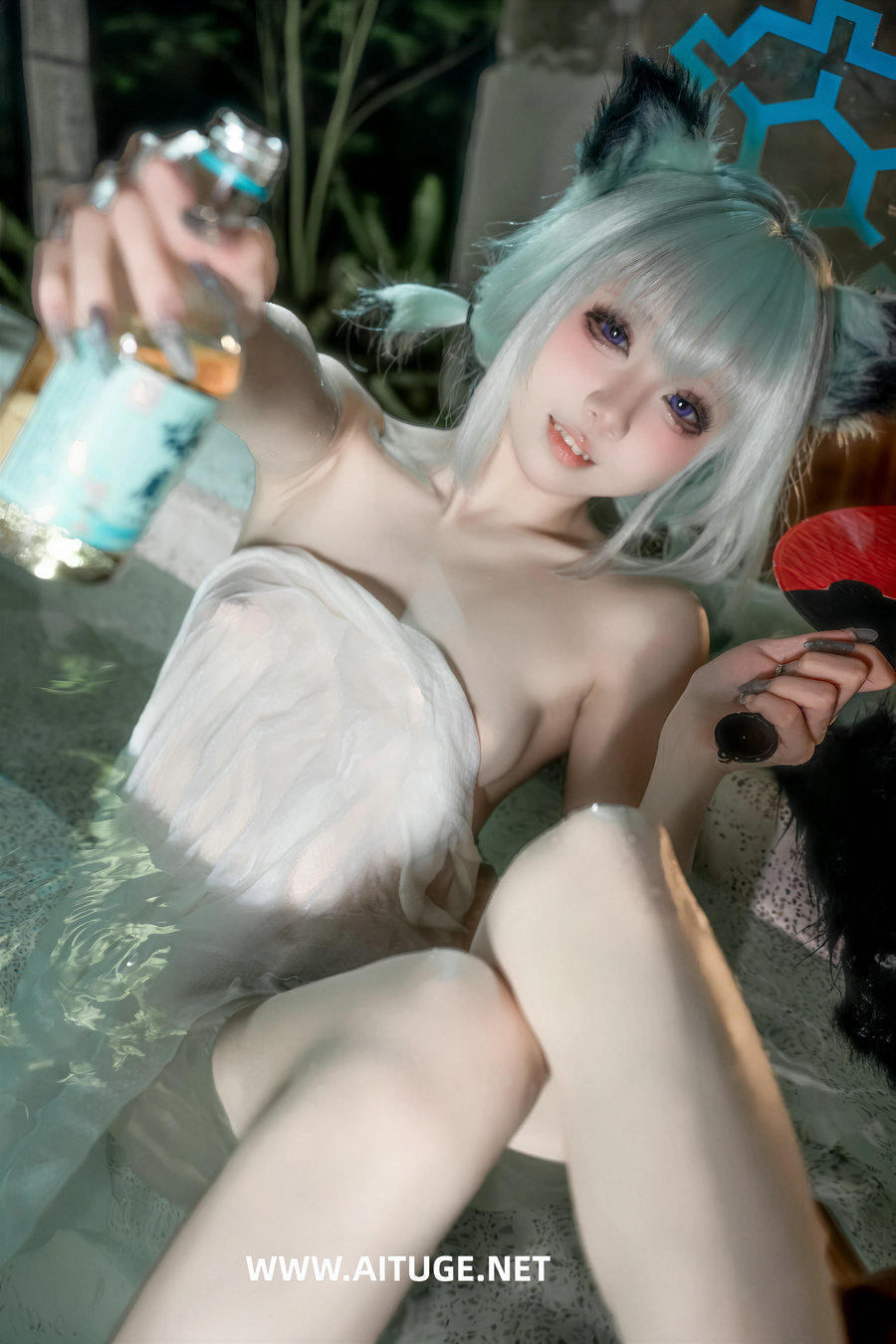 纸悦Etsu_ko -  蔚蓝档案 间宵时雨 温泉 [63P-1.05GB]