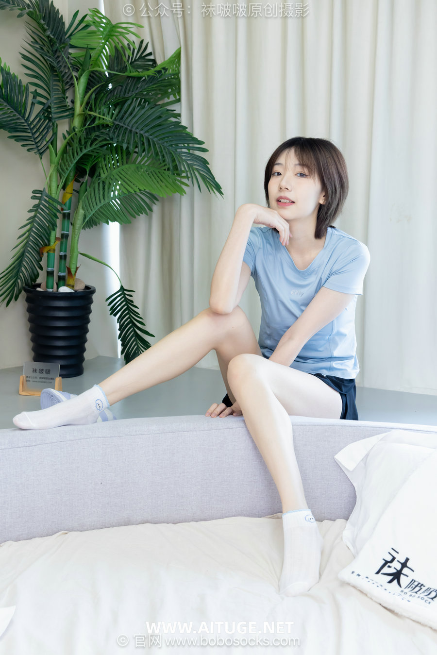 BoBoSocks袜啵啵 No.753 小甜豆-板鞋、白棉袜、裸足 [289P1V-7.26GB]