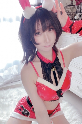 (Cosplay)[my suite] Atsuki あつき - 2022年もクリスマスに会えない彼女からえっ...