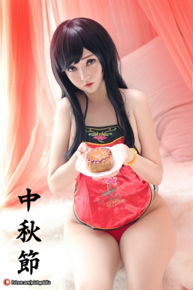 Coser小姐姐Potato Godzilla - Happy Mid Autumn 2019 [22P-174MB]