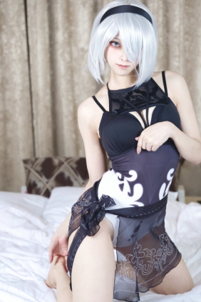 (Cosplay)Tabetei Yakiniku 焼肉たべ亭 - 2B (NieR Automata) [40P234MB]