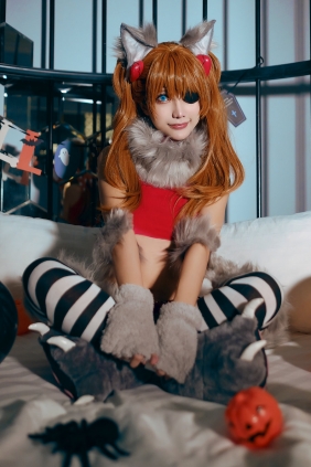 MingTao 明桃 - Asuka Werewolf [33P-323MB]