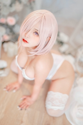 Sayo Momo - Mashu white lingerie body oil [57P8V-651MB]