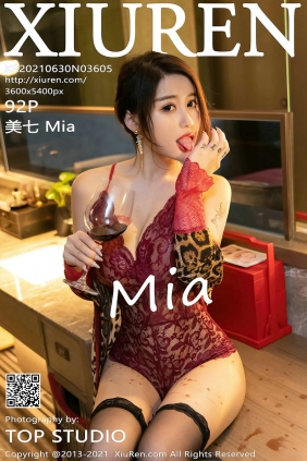 [秀人美媛馆] 2021.06.30 No.3605 美七Mia [92P991MB]