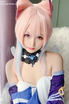 (Cosplay) [KuukoW] Kuuko クー子 - Pure Kokomi [23P-36MB]