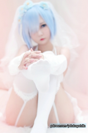 Coser小姐姐Potato Godzilla - Bride Rem [42P-156MB]