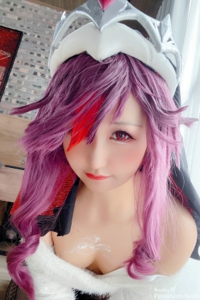(Cosplay) [KuukoW] Kuuko クー子 - Pure Selfie Rosaria 2021 [18P-71MB]