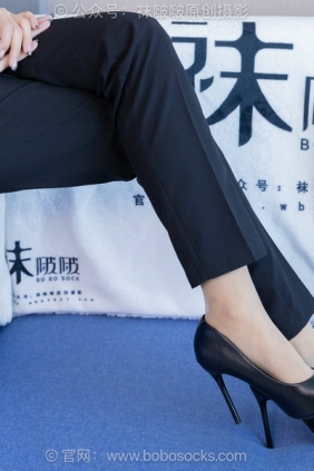 BoBoSocks袜啵啵 No.489 奶油 两双高跟鞋、薄肉丝、ol制服裤里丝、黑色美甲 [...