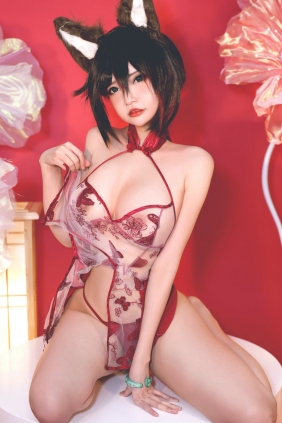 Coser小姐姐Potato Godzilla - Tingyun Cheongsam [16P-80MB]