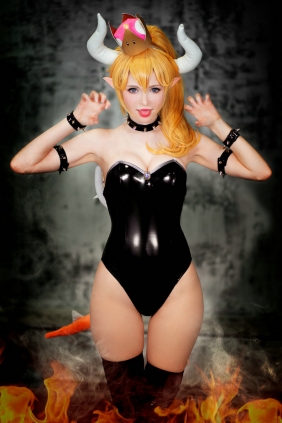 Peach milky - Bowsette [10P-75MB]