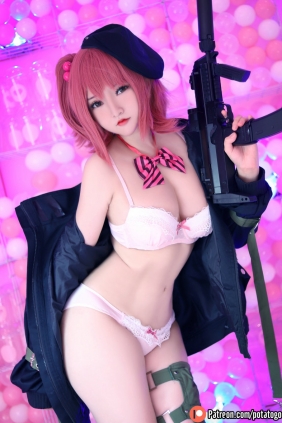 Coser小姐姐Potato Godzilla - MP7 (Girls Frontline) [41P-348MB]