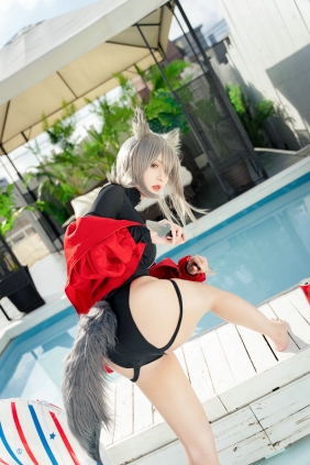 动漫博主切切celia - 明日方舟 红 [28P1V-266MB]