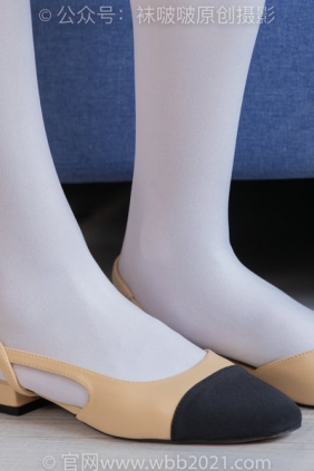 BoBoSocks袜啵啵 No.371 芝士-平底鞋、高跟凉鞋、厚白丝小腿袜、短白丝 [140P1...