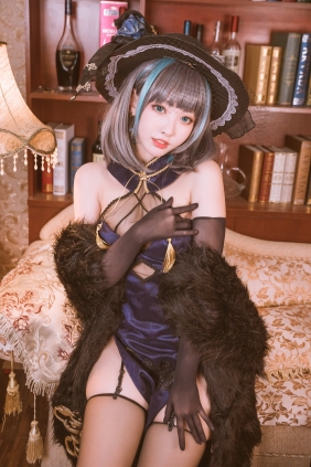 宫本桜 - 柴郡旗袍 音乐绚烂CaitSith [20P-409MB]