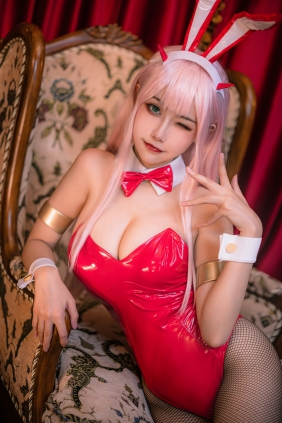 微博妹子Momoko葵葵 - DARLING in the FRANXX 兔女郎 [20P-343MB]