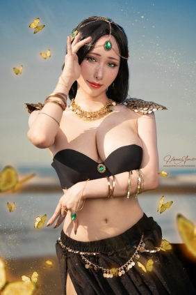 Hane Ame 雨波写真 - WLOP 鬼刀 王凌 [30P-153MB]