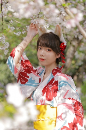 可爱妹子Fushii_海堂 - 樱花兔兔 [34P-98MB]