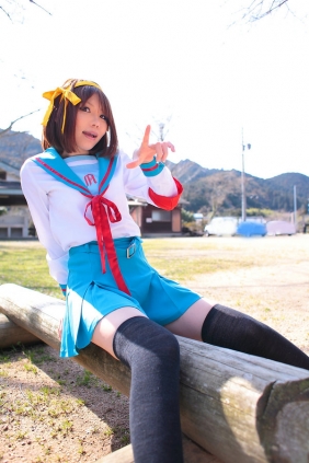 [Cosplay] [SSSRS][C76][コスプレ][日暮企画(日暮りん)] なまえがき（ハルヒ）