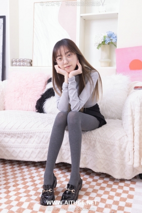 BoBoSocks袜啵啵 No.693 稚予-平底鞋、皮鞋、高跟鞋、浅厚灰丝、深厚灰丝 [15...
