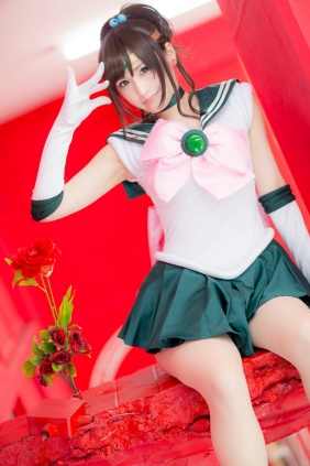 (Cosplay)[まぐろ★漁船 (にゃるまー。)] 愛と勇気の戦士　セーラージュピター