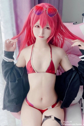 (Cosplay) [KuukoW] Kuuko クー子 - Houshou Marine [19P-20MB]