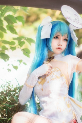 初音ミク 金丝雀ver Cosplay [22P-103MB]