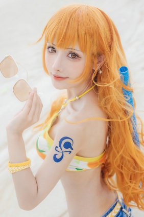 紫氯氯 - 海贼王 娜美cos [9P-19MB]