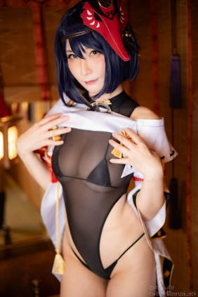 (Cosplay)[my suite] Atsuki あつき - Genshin Impact Yae Miko & Kujou Sara [401P1
