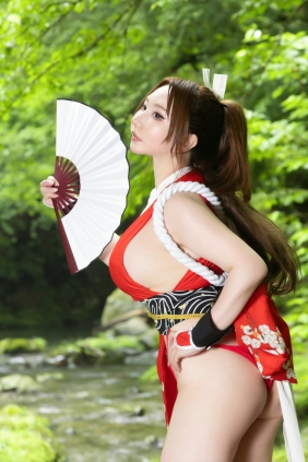 (Cosplay) [Shooting Star's (SAKU サク)] - Flower Butterfly Fan 花蝶扇 [322P183MB]