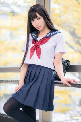 Hane Ame 雨波写真 - JK [16P1V-66MB]