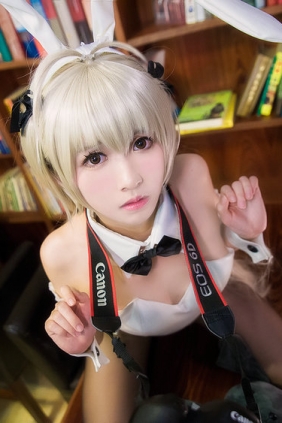 缘之空 穹妹 兔女郎 Cosplay 鳗鱼霏儿 [24P-34MB]