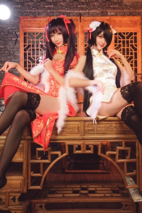 旗袍ver. 時崎狂三同人Cosplay [14P-71MB]