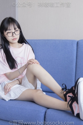 BoBoSocks袜啵啵 No.091 稚予-板鞋、淡粉色船袜、黑色船袜、裸足 [148P1V-6.22GB]