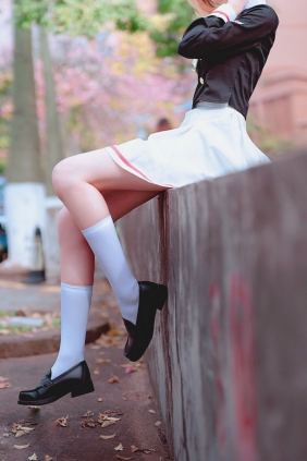 动漫博主南桃Momoko - 木之本樱制服 [9P-13MB]