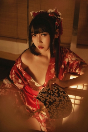 微博人气Coser不呆猫 - 捆绑和服 [110P2V-205MB]