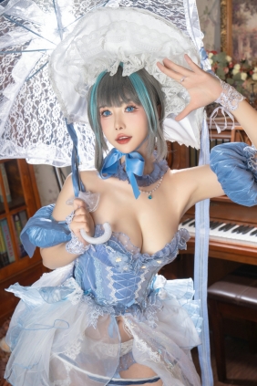 微博妹子Momoko葵葵 - 柴郡礼服 [27P-211MB]