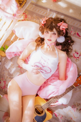 动漫博主南桃Momoko - 少女吉他与蝴蝶结 [28P-146MB]