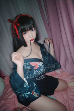 二次元美女古川kagura - 浴衣 [42P4V-240MB]