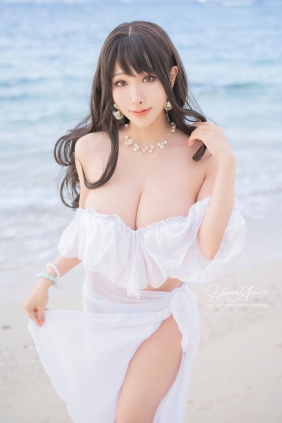 Hane Ame 雨波写真 - Original White sand love in Okinawa 白沙之戀 [40P6V-705MB]