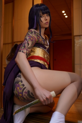 Vinnegal - Raiden Shogun Kimono [48P-107MB]
