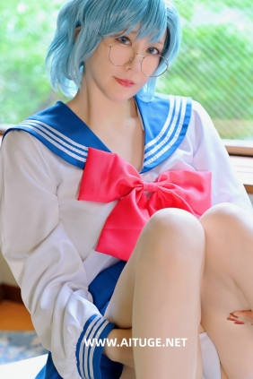 [Cosplay][HERESY] Ringo Mitsuki 林檎蜜紀 - 僕専用セーラーマーキュリー [141P113MB]
